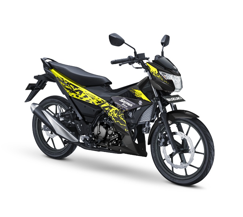Sentuhan Warna Baru All New Satria F150, Aktualisasi Diri Gaya Berani Satria